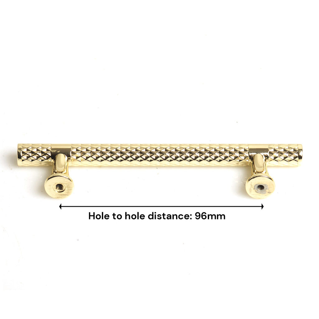 NNEDSZ Gold Solid Zinc Kitchen Cabinet Handles Drawer Bar Handle Pull 96mm-1