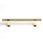 NNEDSZ Gold Solid Zinc Kitchen Cabinet Handles Drawer Bar Handle Pull 96mm-2