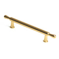 NNEDSZ Gold Zinc Kitchen Cabinet Handles Drawer Bar Handle Pull 128mm-0