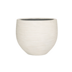 Pflanztopf Jumbo Orb Ivory Washed – D88xH70cm – Großer runder Blumentopf in Elfenbein – Optik – Wetterfester Design – Gartenkübel für Innen & Außen-0